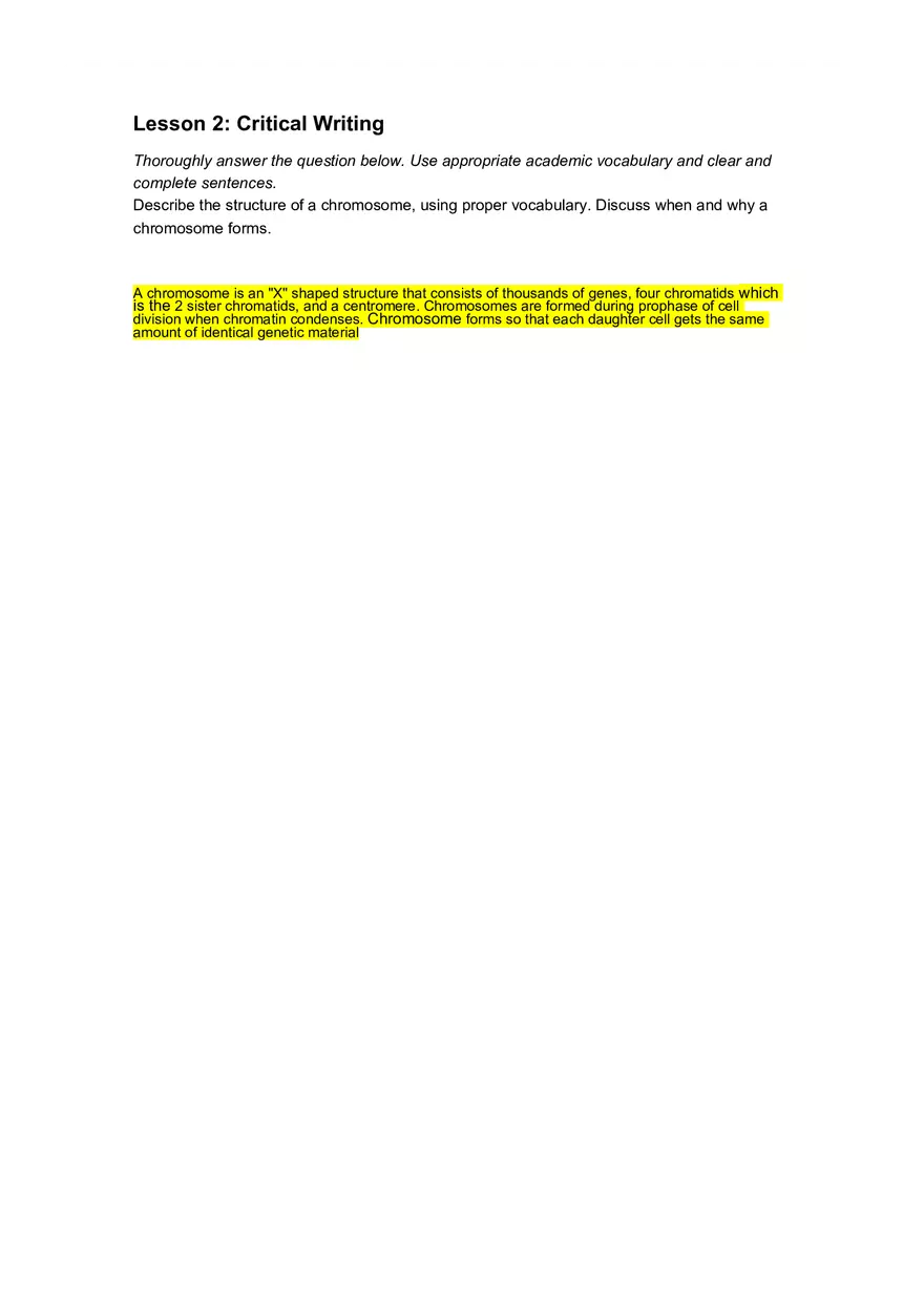 Cell Cycle Mitosis Meiosis Worksheet Answers - Page 7