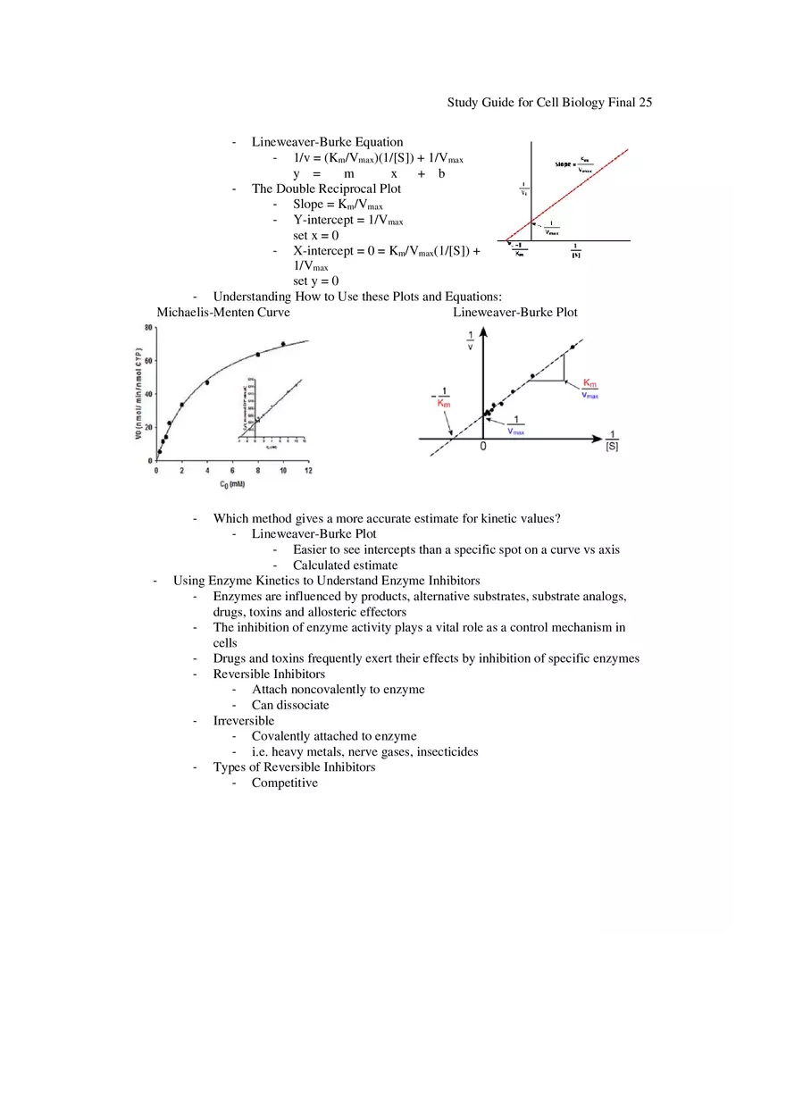 Study Guide for Cell Biology Final Part 2 - Page 5