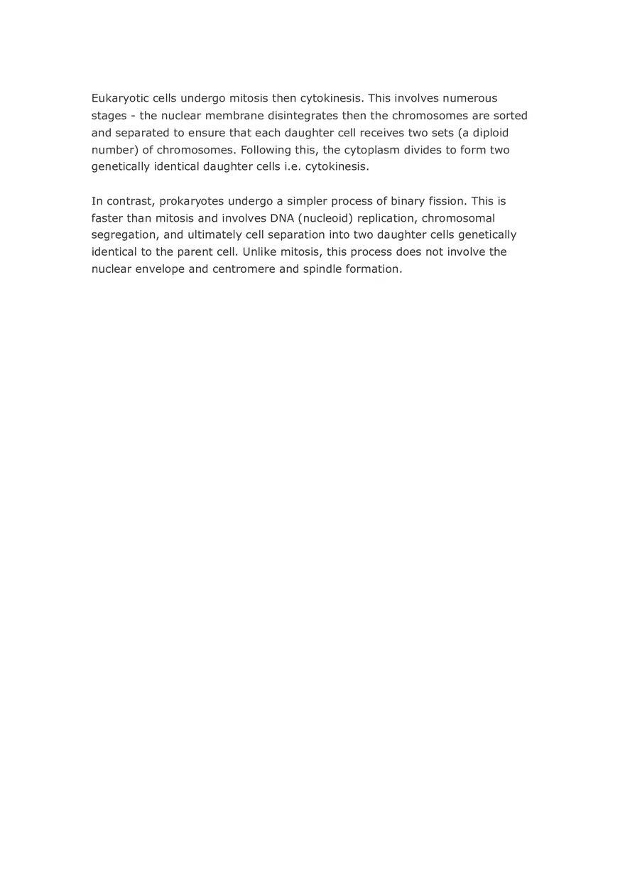 Eukaryotic and Prokaryotic Cells Similarities and Differences - Page 6