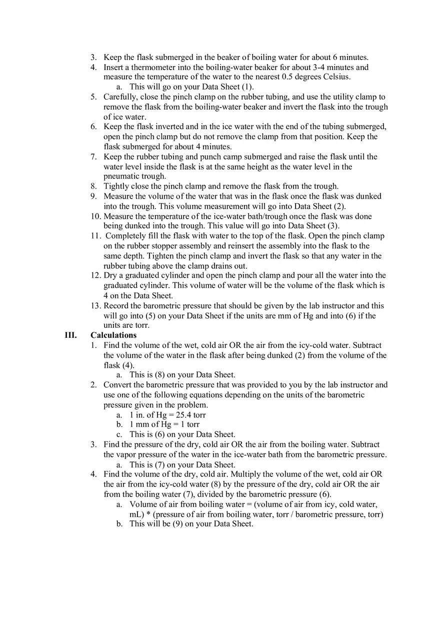 Charles’s Law Lab Report - Page 2