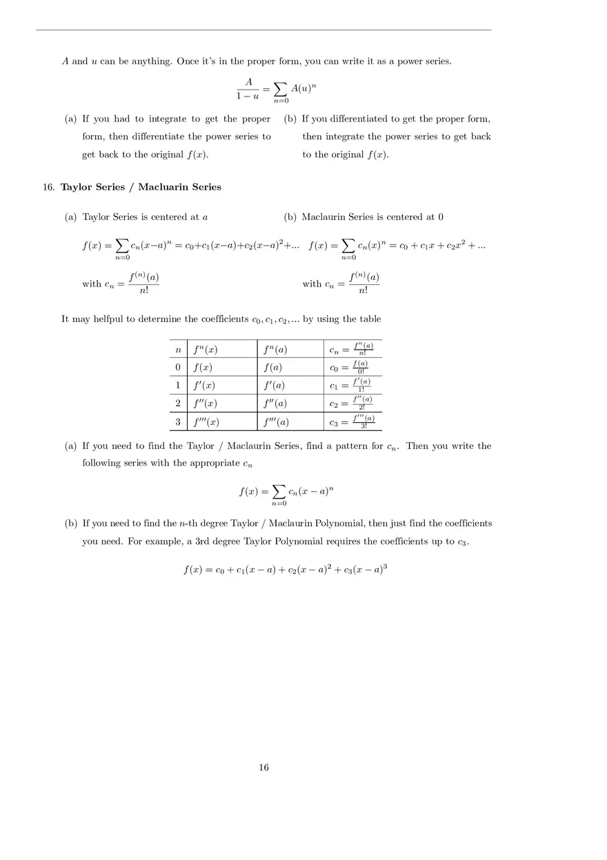 Math - Some Algebra Review - Page 8