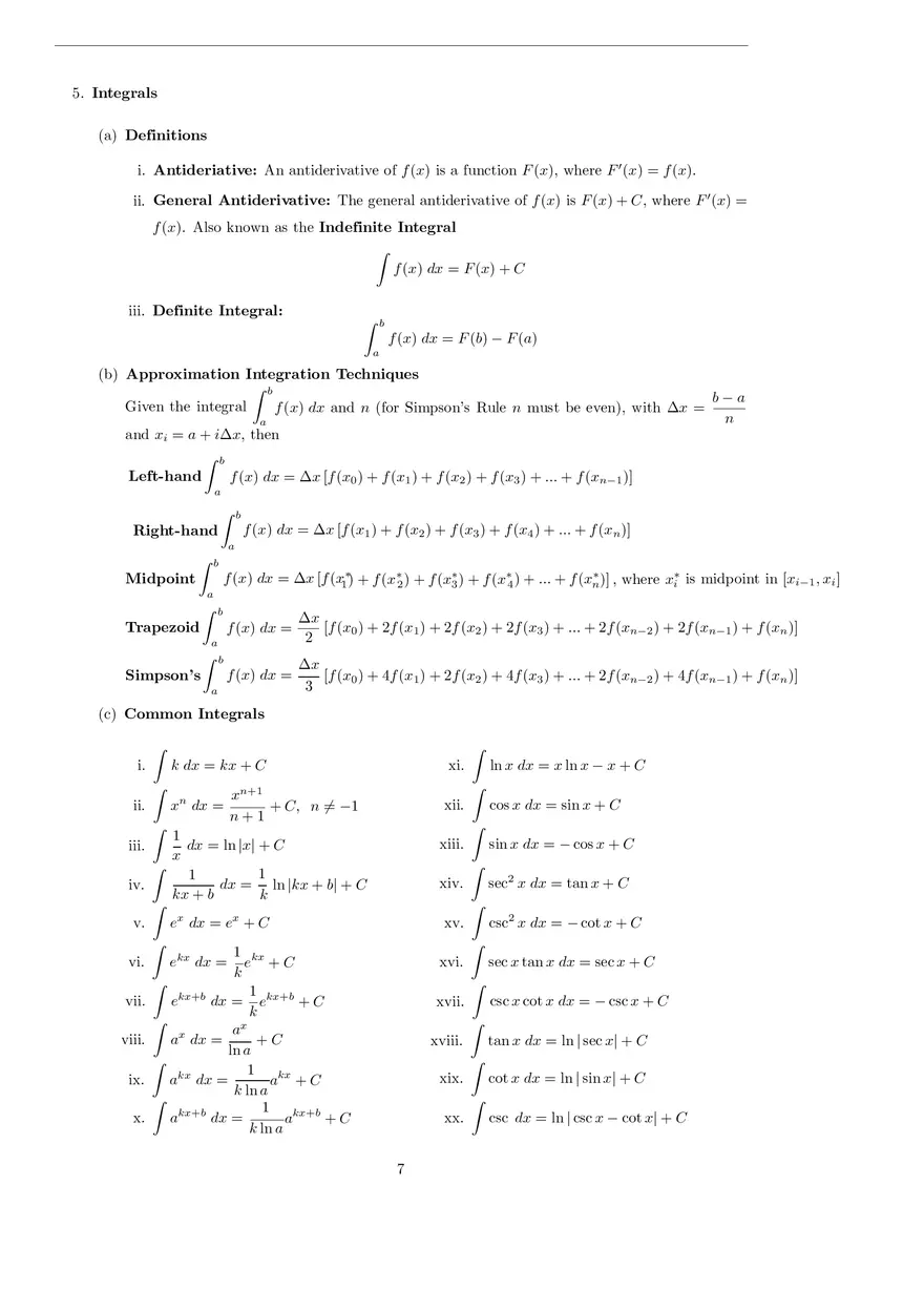 Math - Some Algebra Review - Page 13