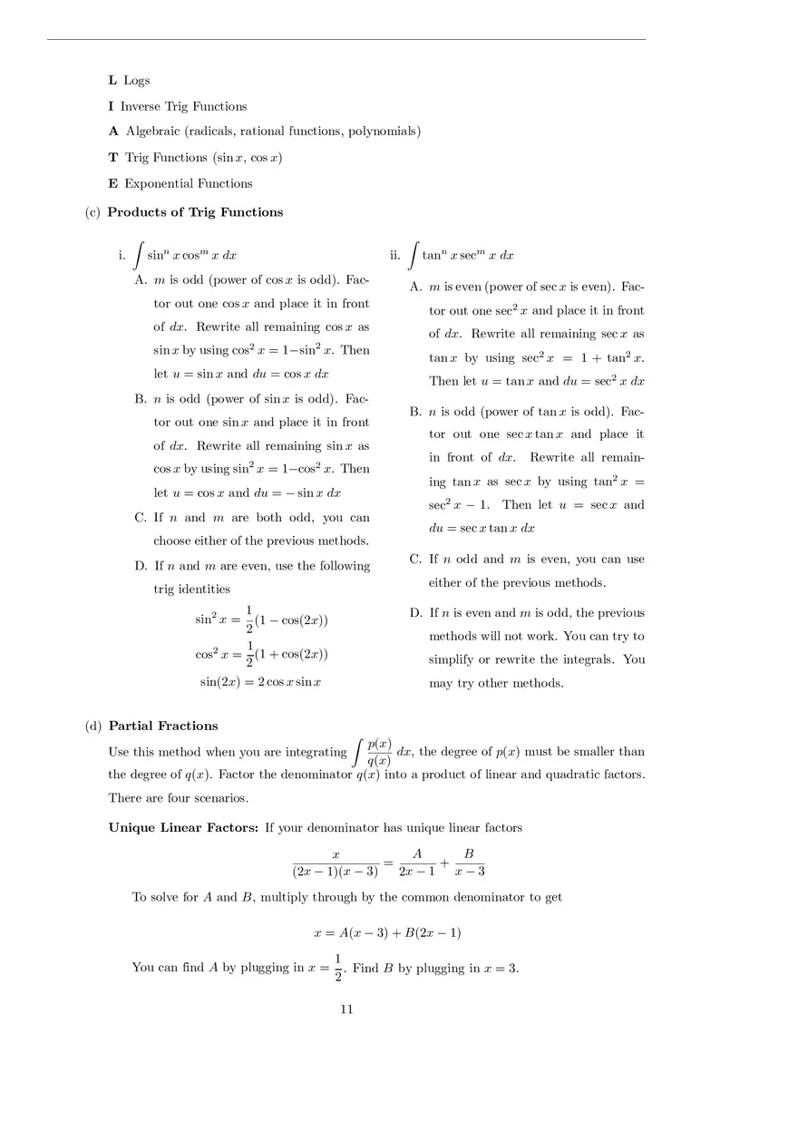 Math - Some Algebra Review - Page 3