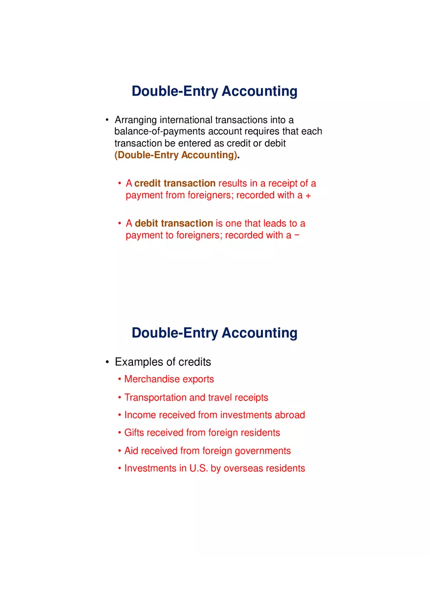 Double Entry Accounting Lecture - Page 2