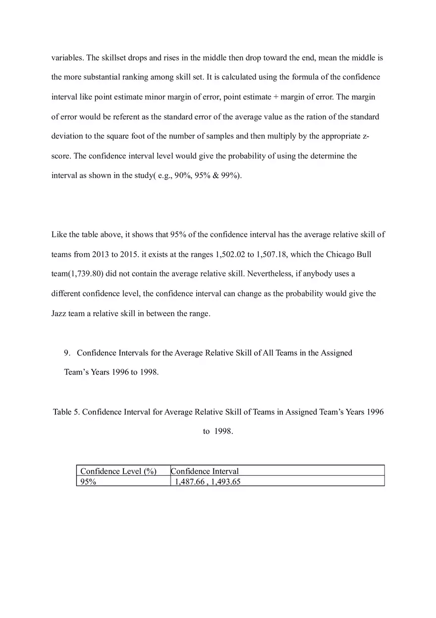Project One Summary Report (Data Science) - Page 8
