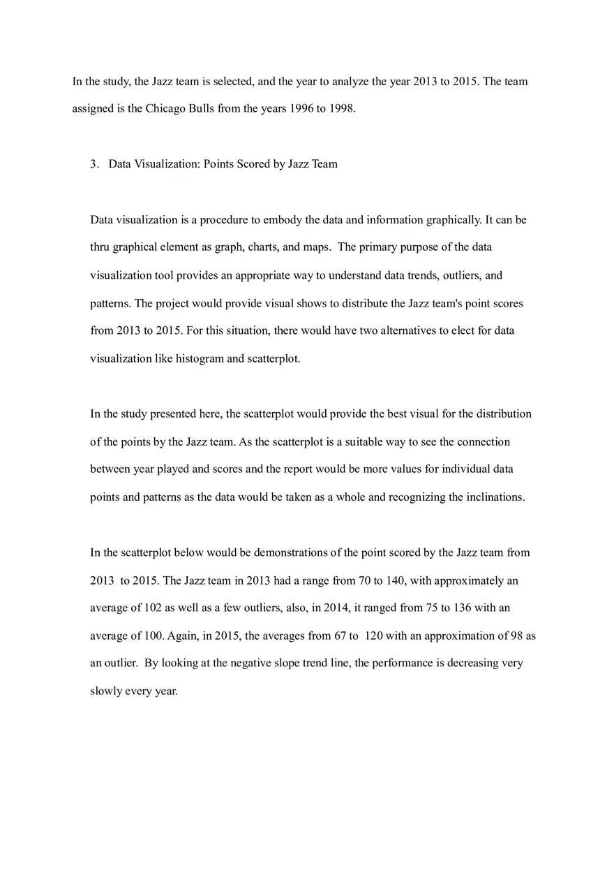 Project One Summary Report (Data Science) - Page 2