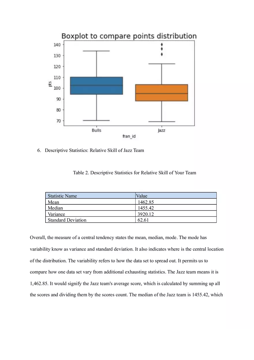 Project One Summary Report (Data Science) - Page 5