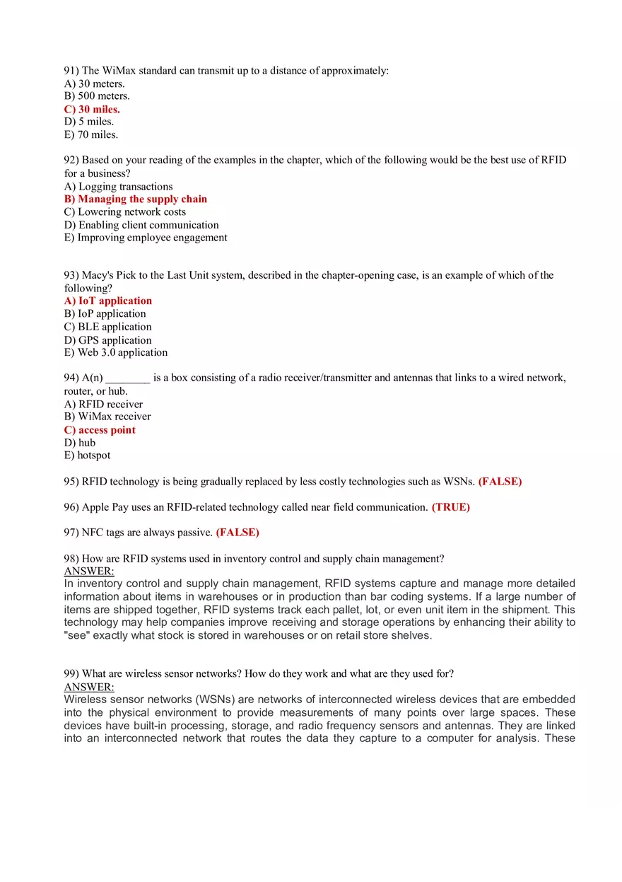 Telecommunications, the Internet, and Wireless Technology Questions and Answers - Page 4