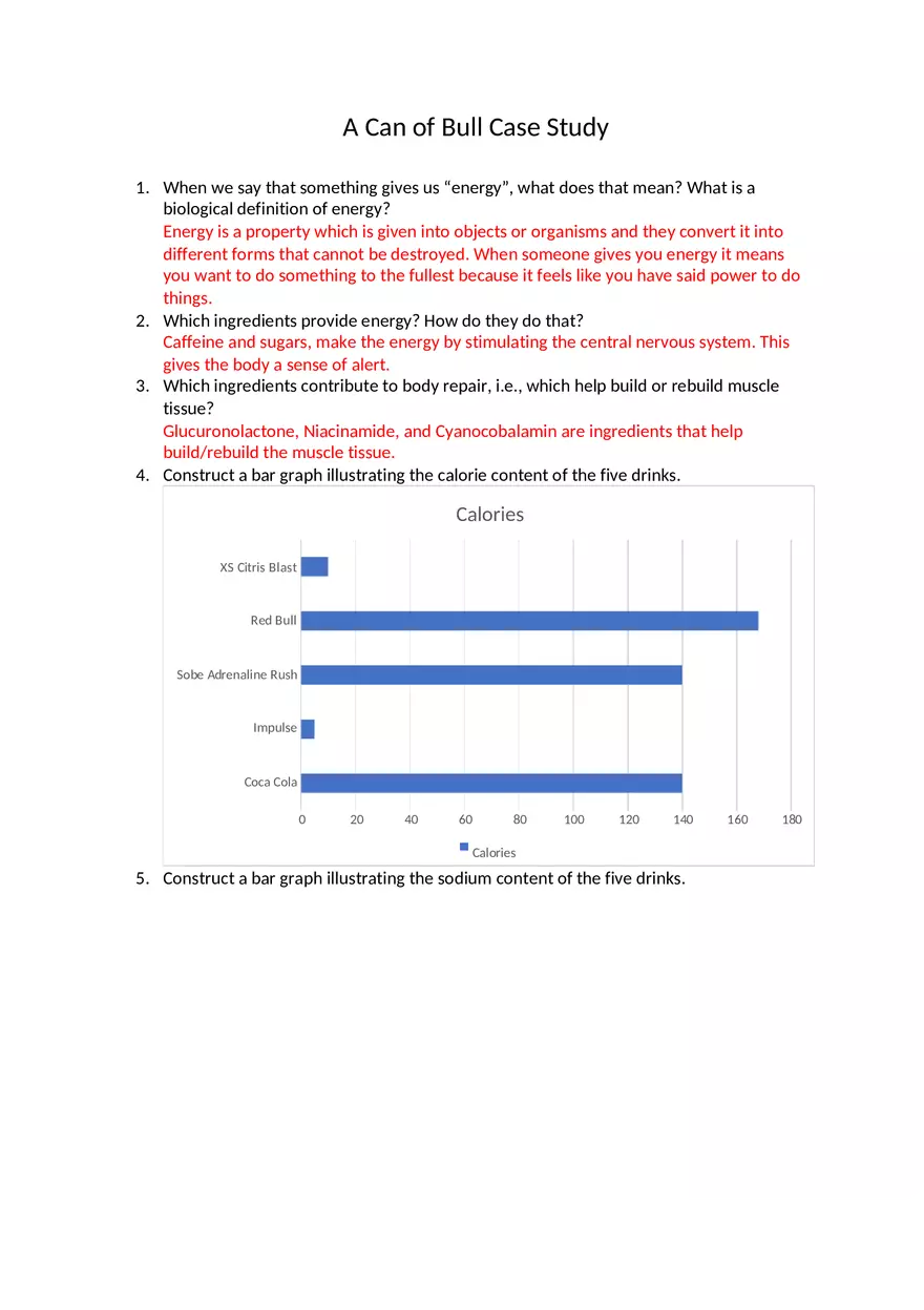 A Can of Bull Case Study - A Lab - Page 1
