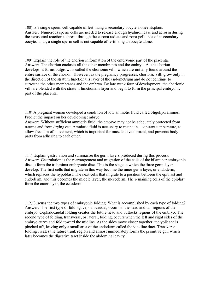 Answers Development and Heredity Part 2 - Page 12