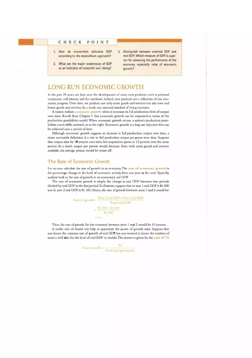 Gross Domestic Product and Economic Growth - Page 21