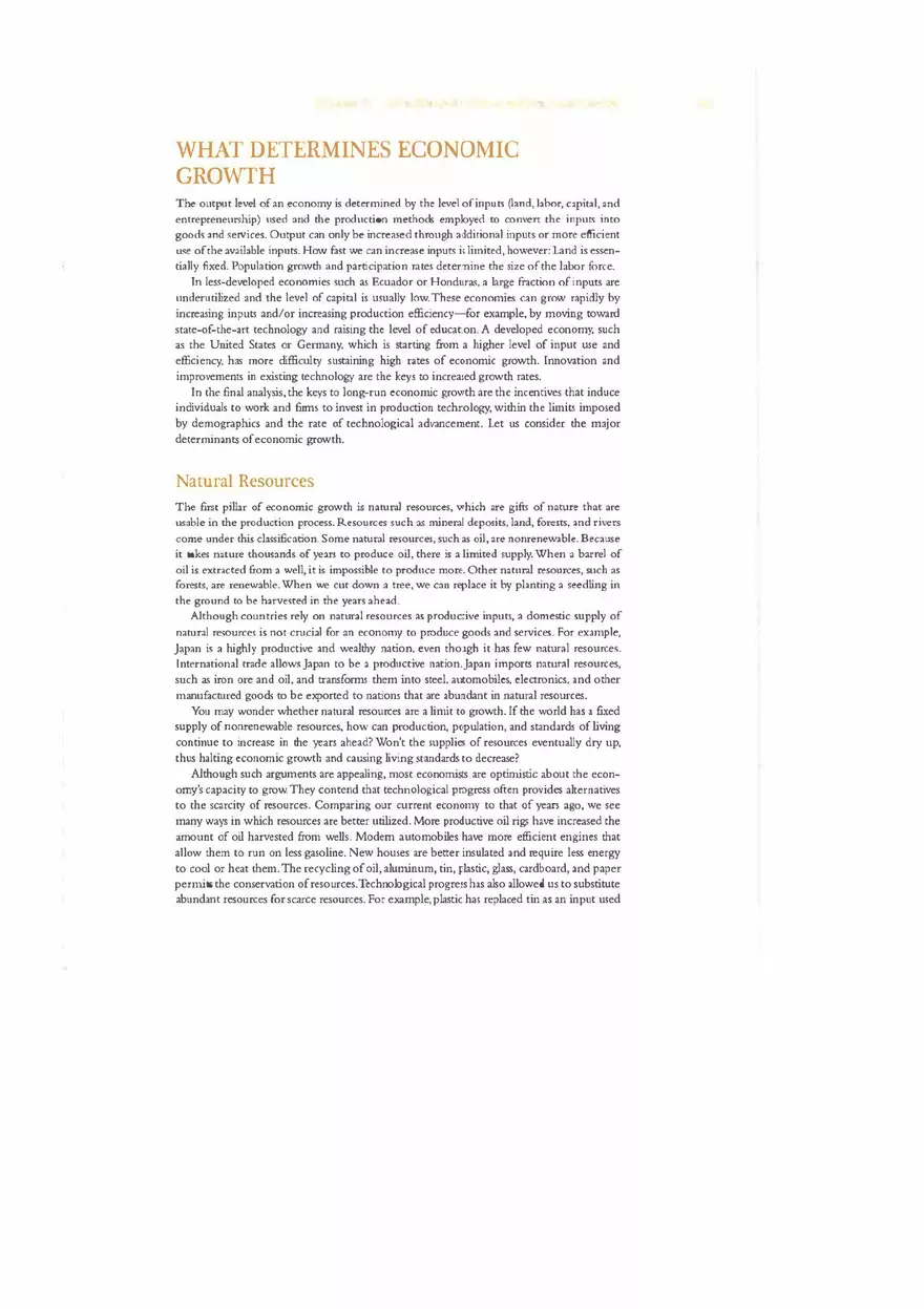 Gross Domestic Product and Economic Growth - Page 3