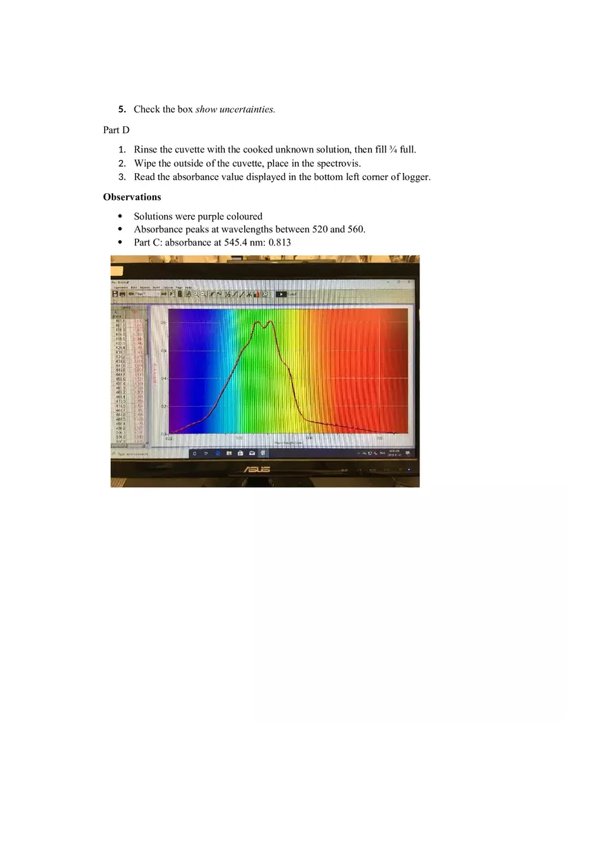 Beer's Law Lab - Page 2