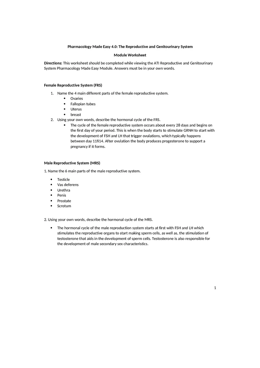Reproduction Paper for Pharm Made Easy - Page 1