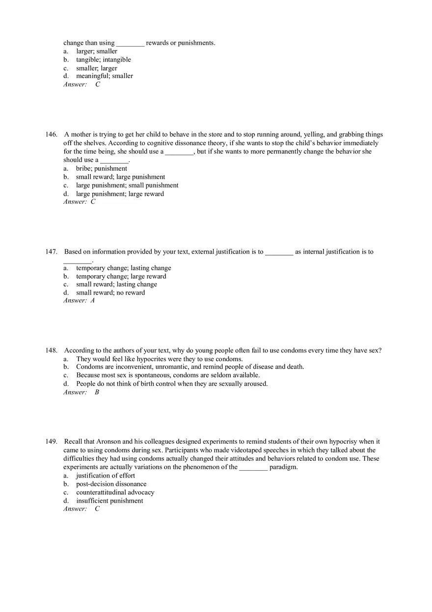 The Need To Justify Our Actions Answer Key Part 4 - Page 9