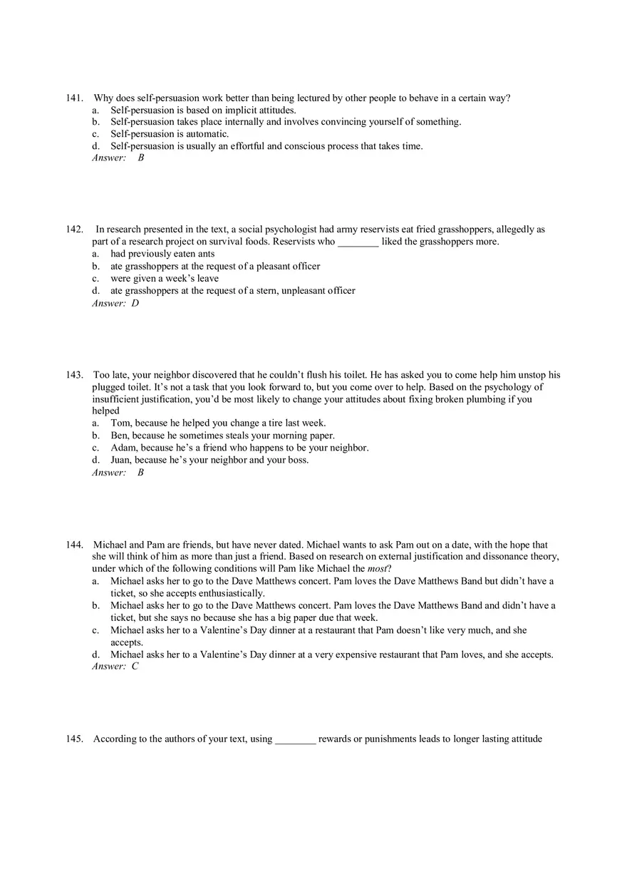 The Need To Justify Our Actions Answer Key Part 4 - Page 2
