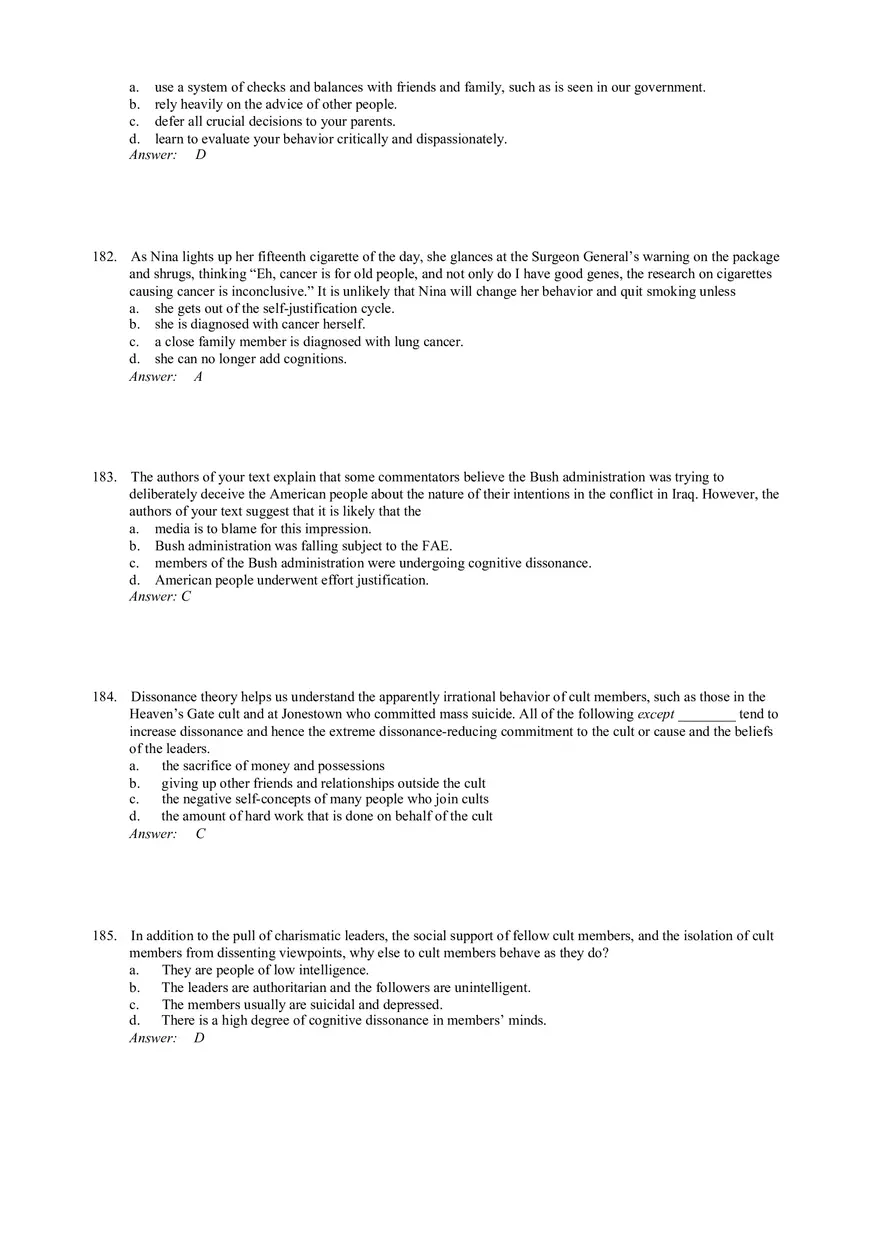 The Need To Justify Our Actions Answer Key Part 4 - Page 3