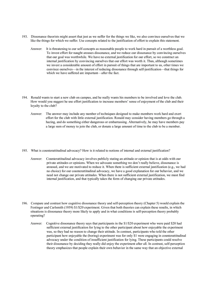 The Need To Justify Our Actions Answer Key Part 4 - Page 6