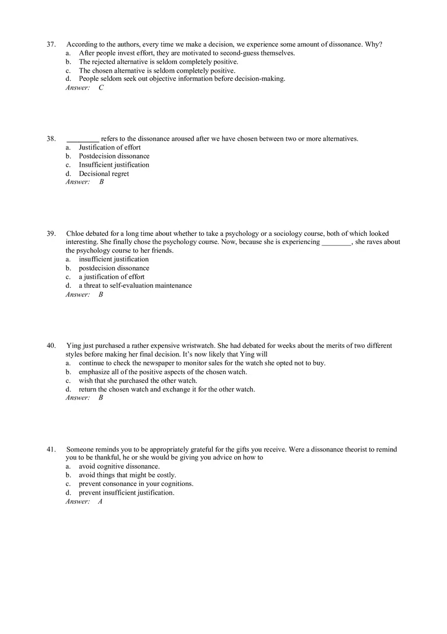 The Need To Justify Our Actions Answer Key Part 1 - Page 9
