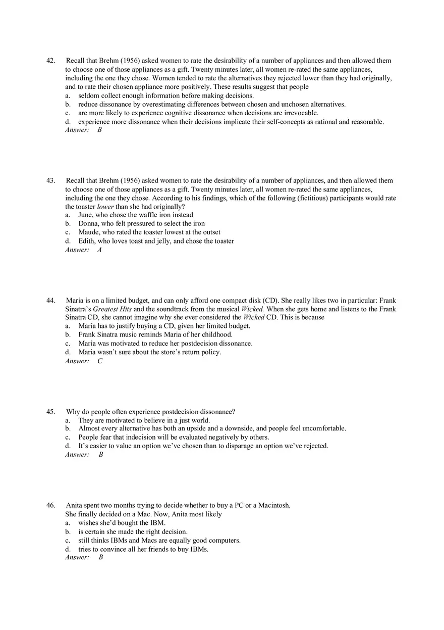 The Need To Justify Our Actions Answer Key Part 1 - Page 10