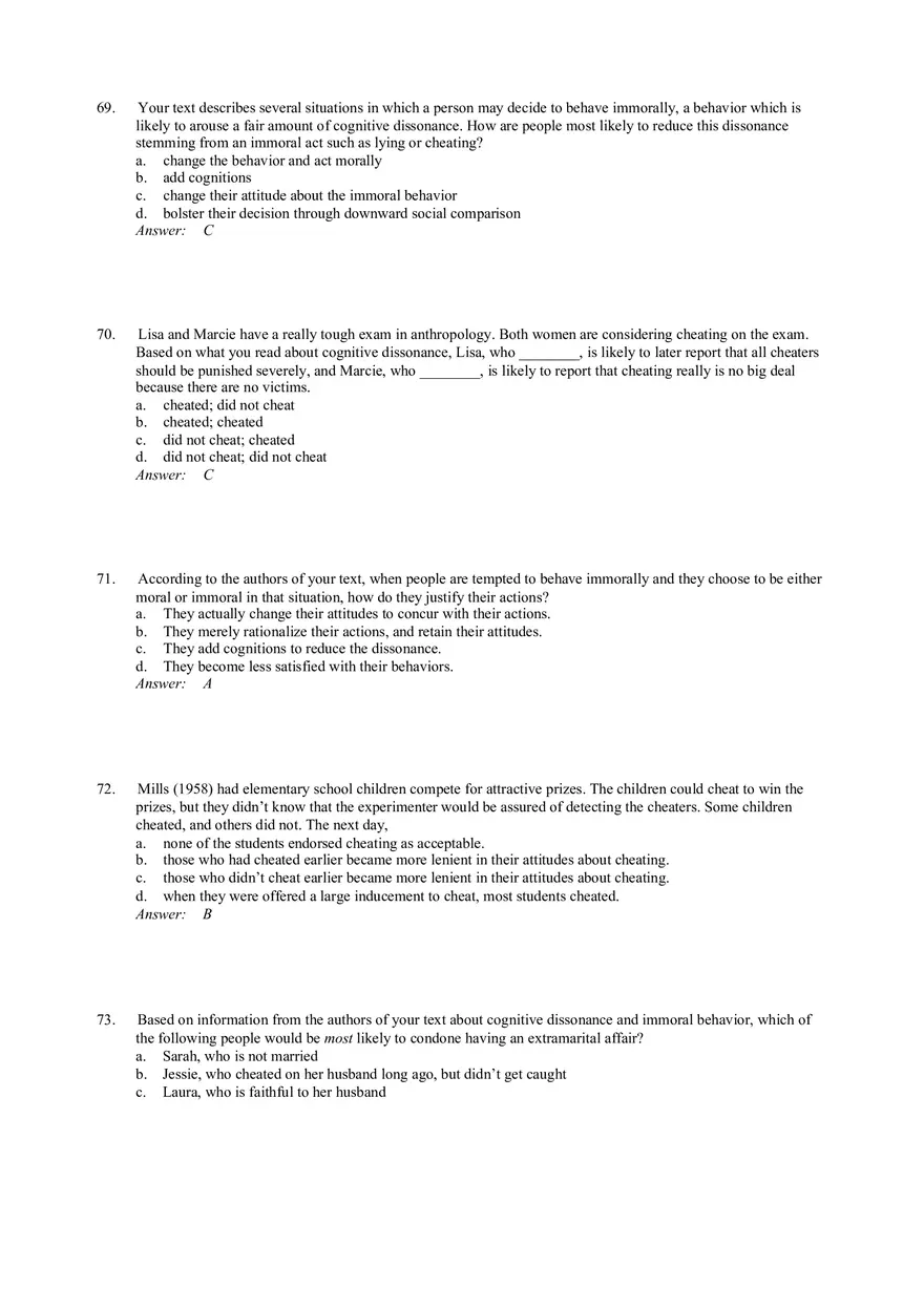 The Need To Justify Our Actions Answer Key Part 2 - Page 6
