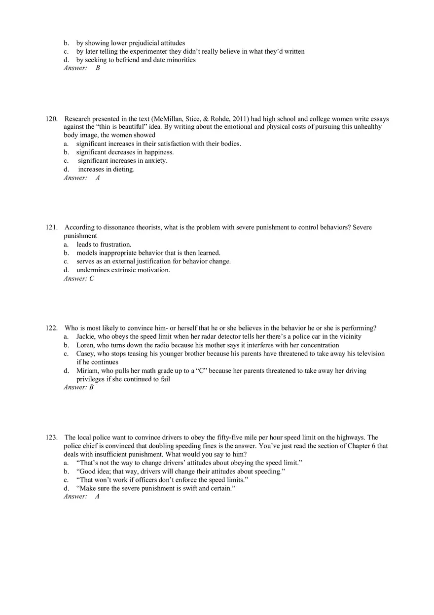 The Need To Justify Our Actions Answer Key Part 3 - Page 7