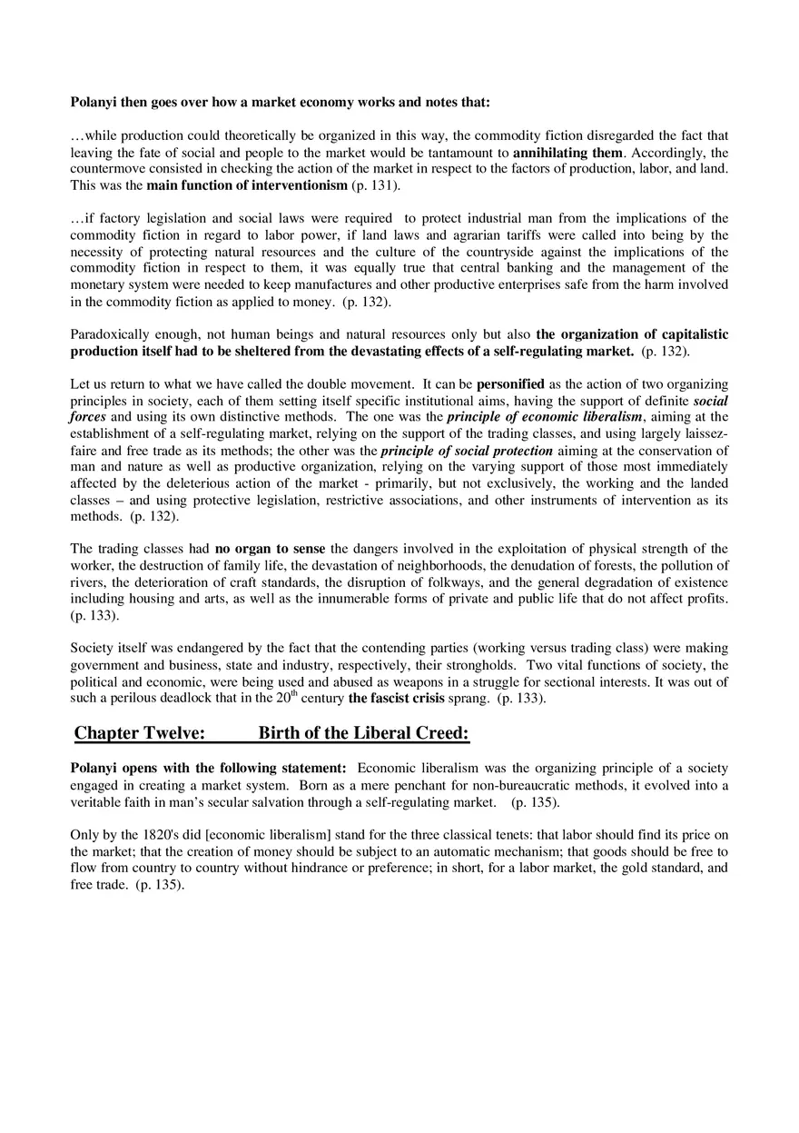 Notes on The Great Transformation Part 2 - Page 8