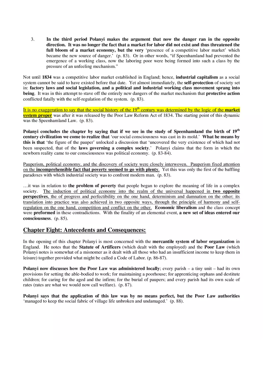Notes on The Great Transformation Part 2 - Page 3