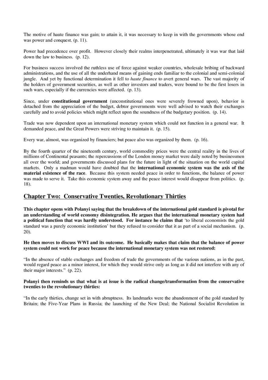 Notes on The Great Transformation Part 1 - Page 3