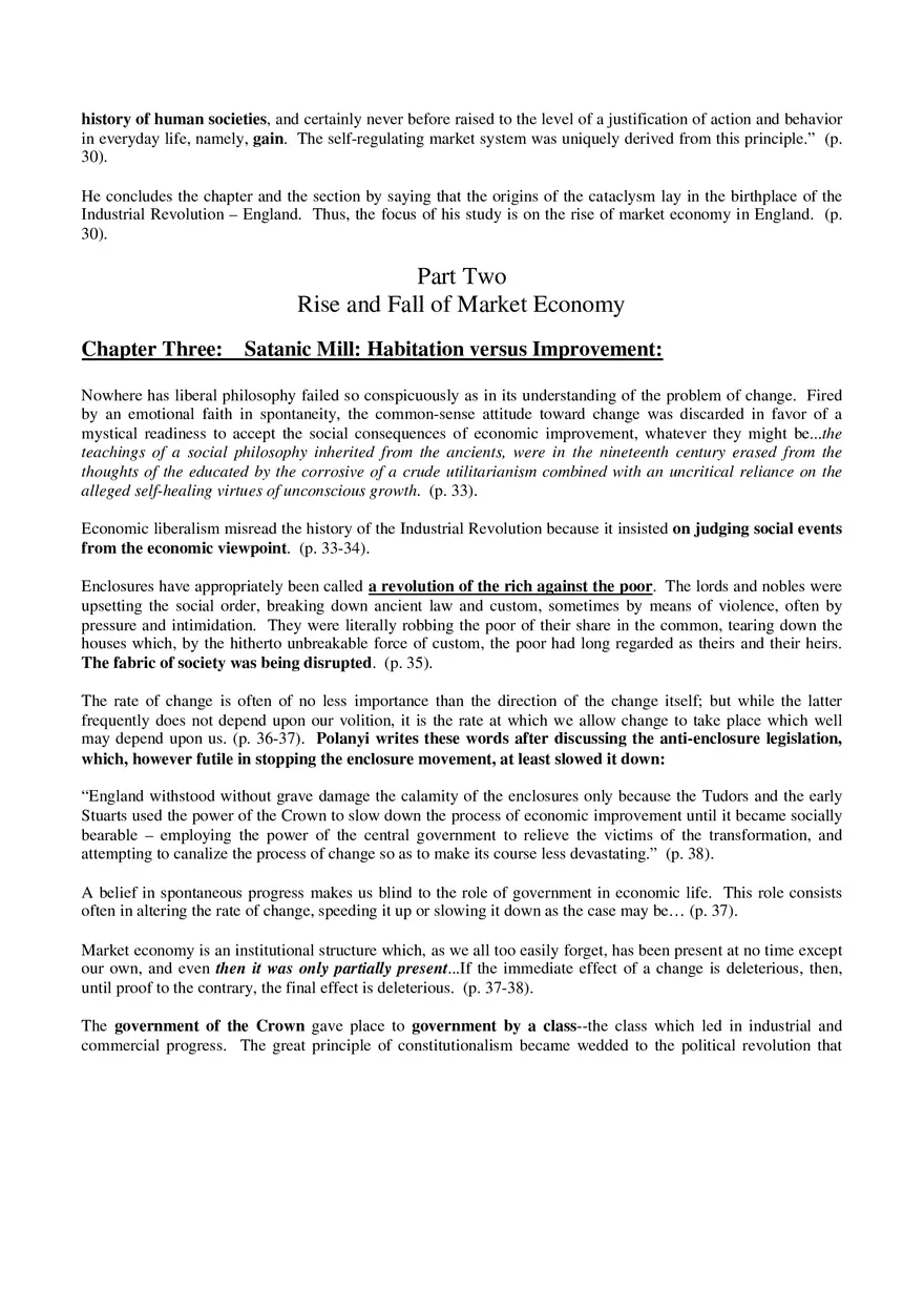 Notes on The Great Transformation Part 1 - Page 5