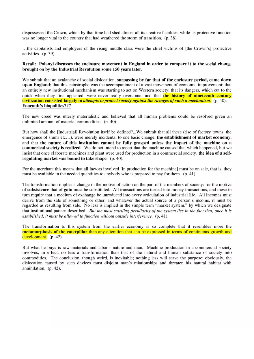 Notes on The Great Transformation Part 1 - Page 6