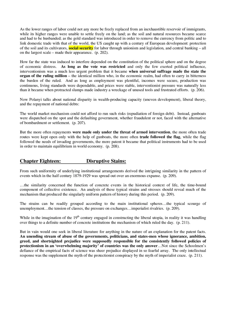 Notes on The Great Transformation Part 3 - Page 7