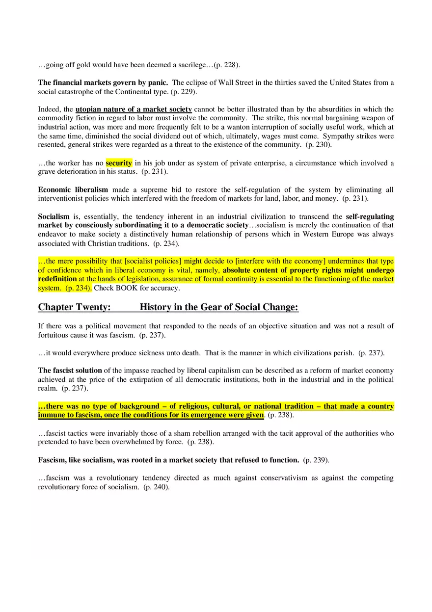 Notes on The Great Transformation Part 3 - Page 10