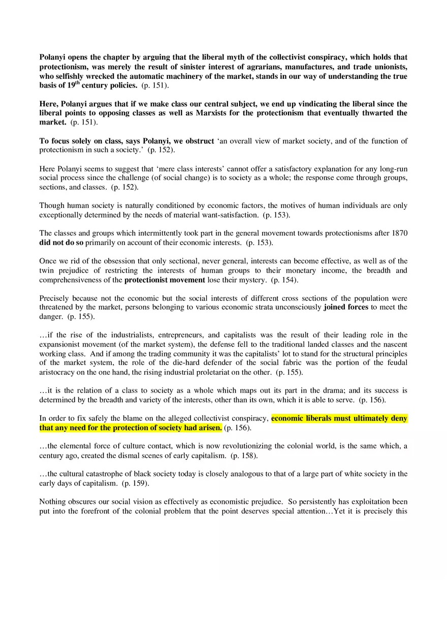 Notes on The Great Transformation Part 3 - Page 2
