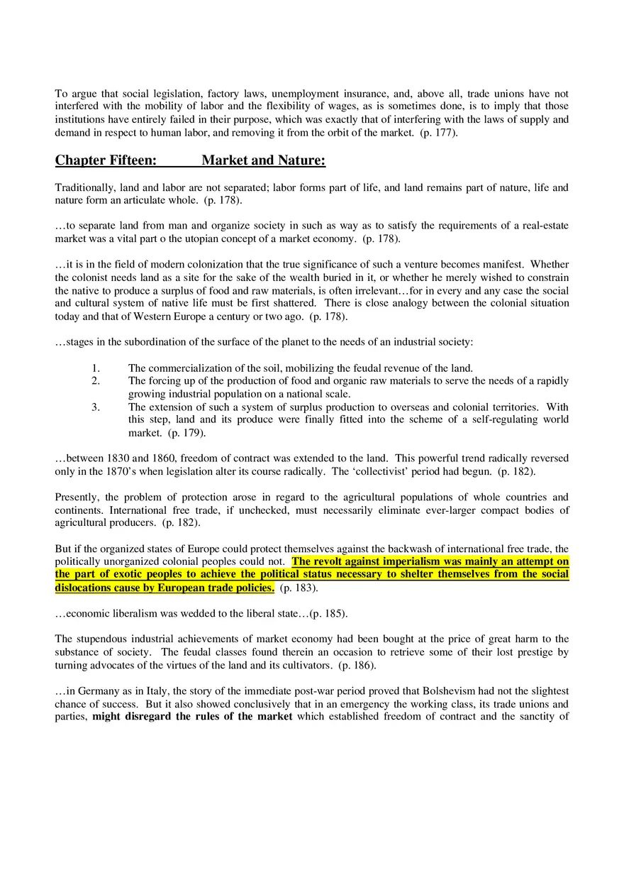 Notes on The Great Transformation Part 3 - Page 5