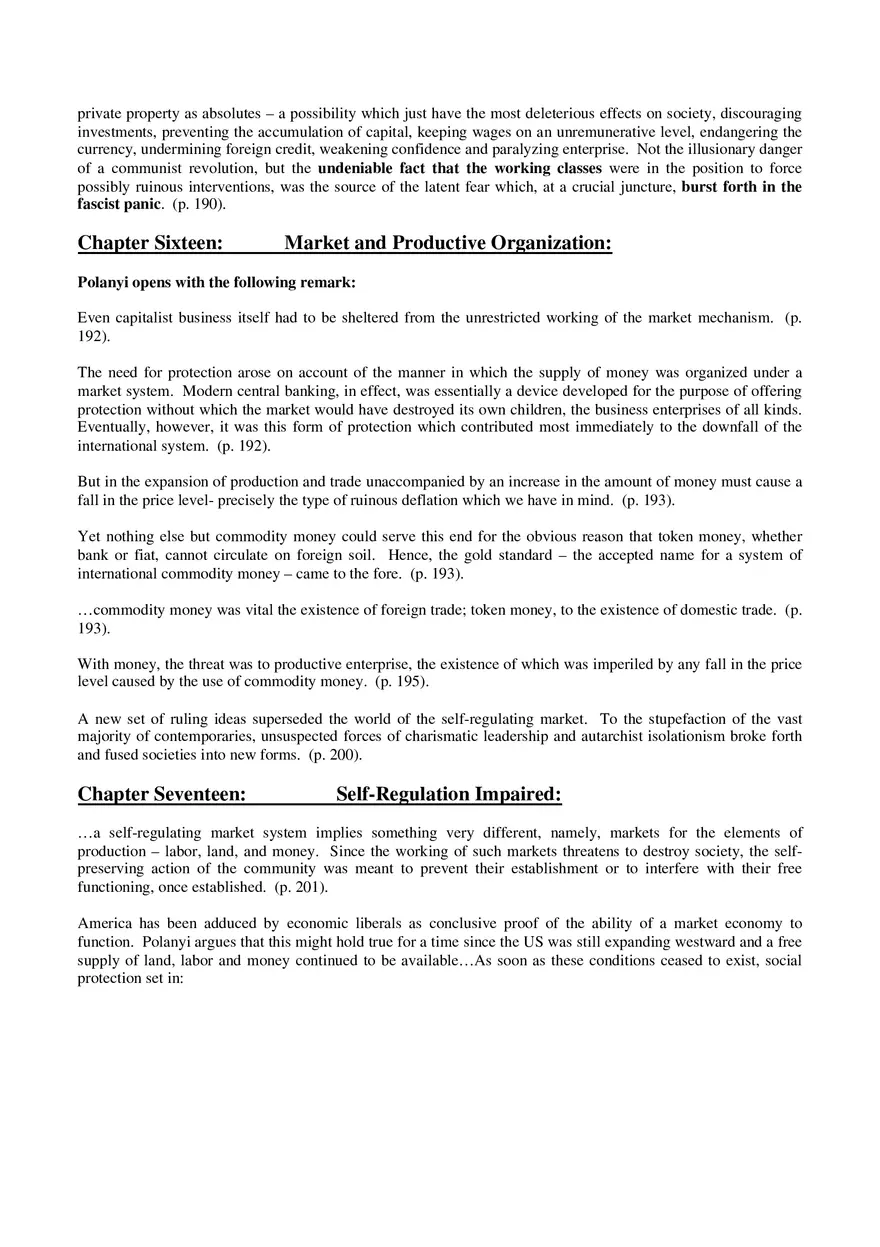 Notes on The Great Transformation Part 3 - Page 6