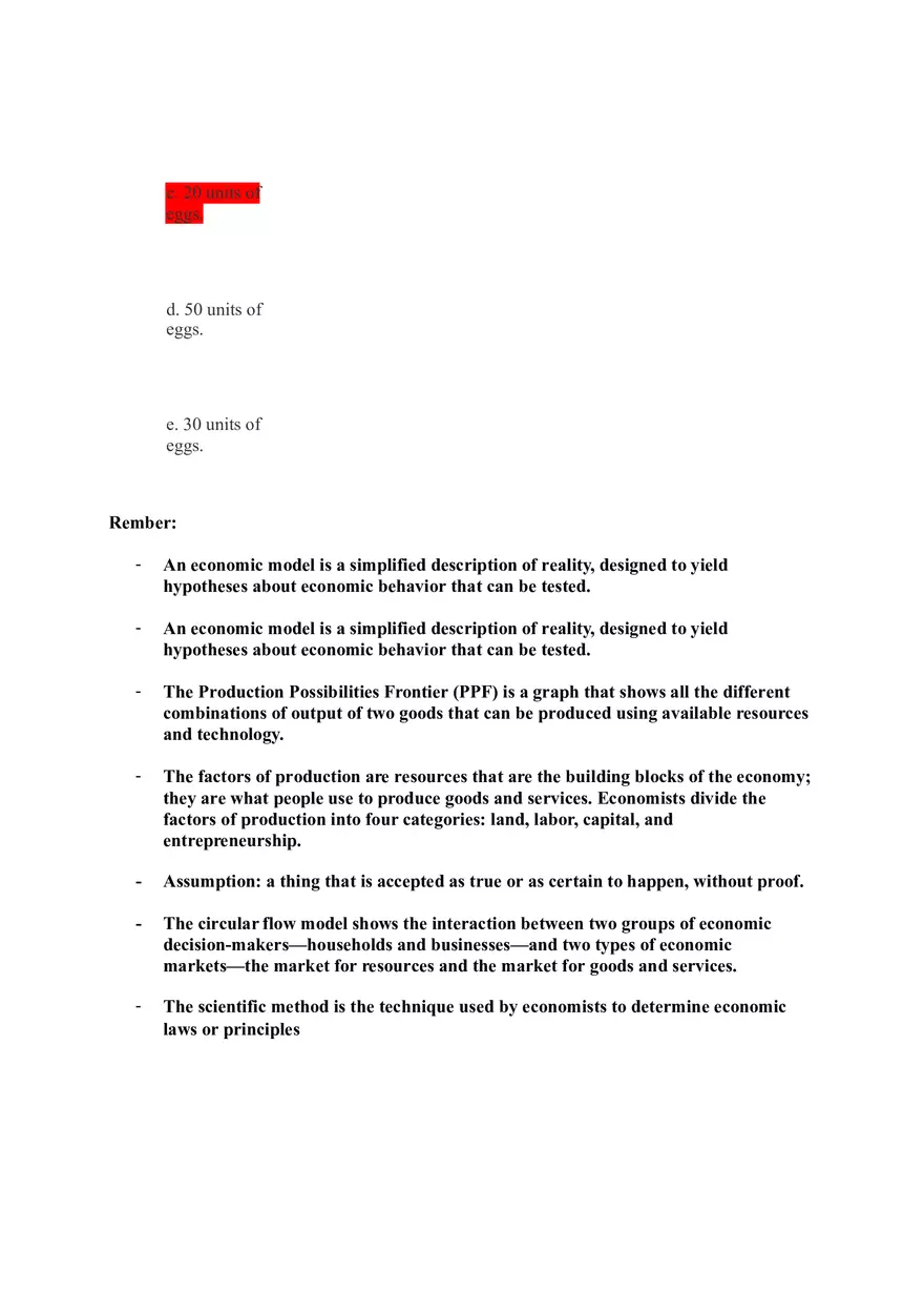 Quiz Thinking Like a Economist - Page 7