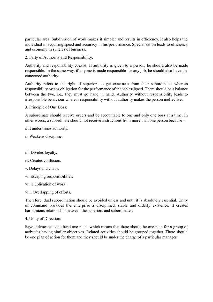 Fayol’s 14 Principles of Management Part 2 - Page 6