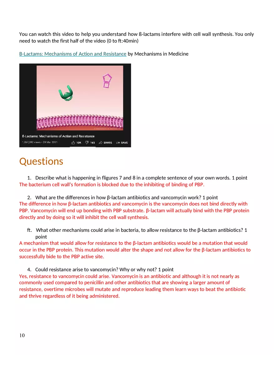 Antibiotic Resistance Assignment - Page 14