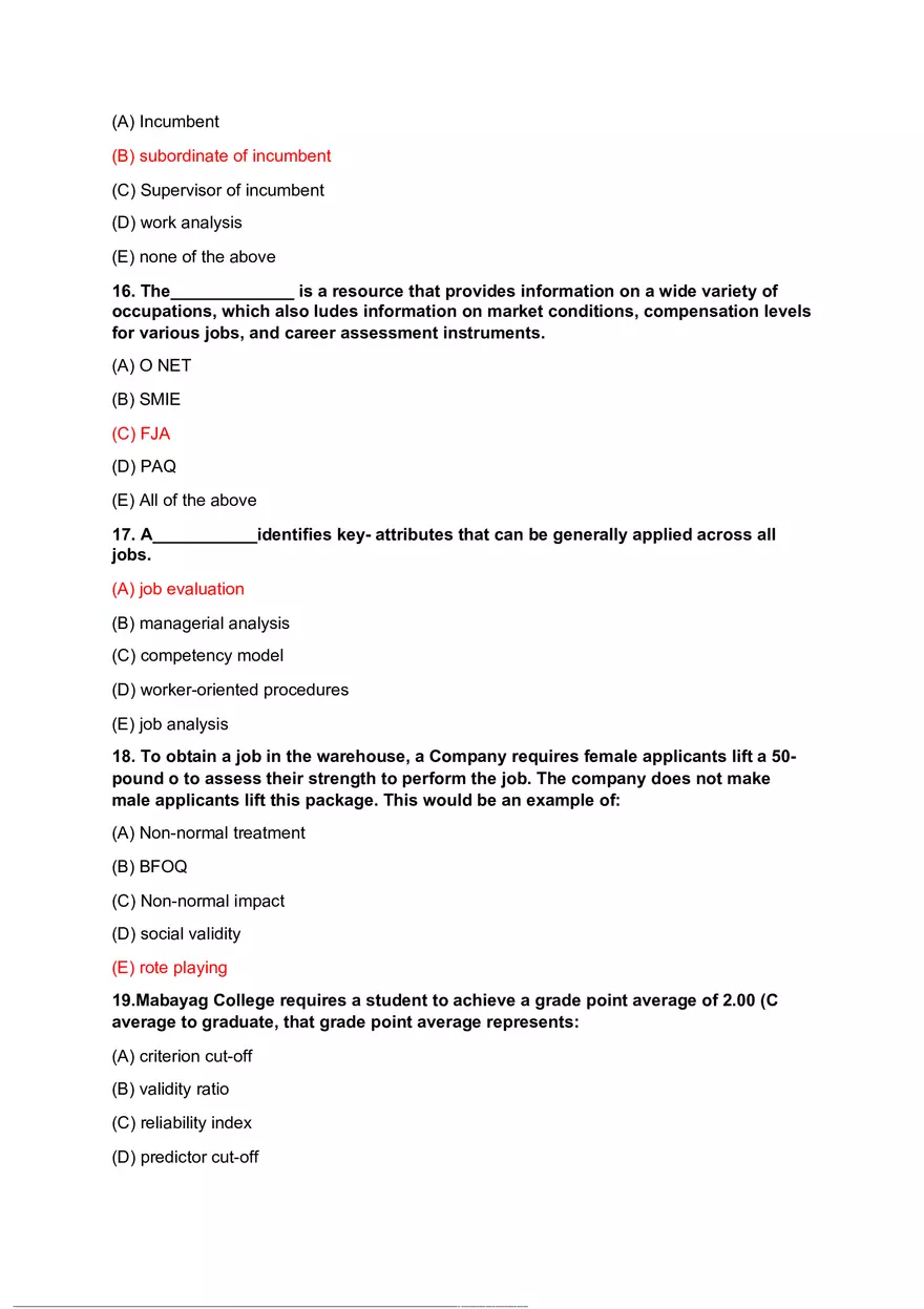 Organizational Psychology Review Questions Part 1 - Page 4