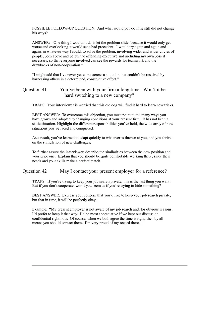64 Toughest Interview Questions Part 2 - Page 6