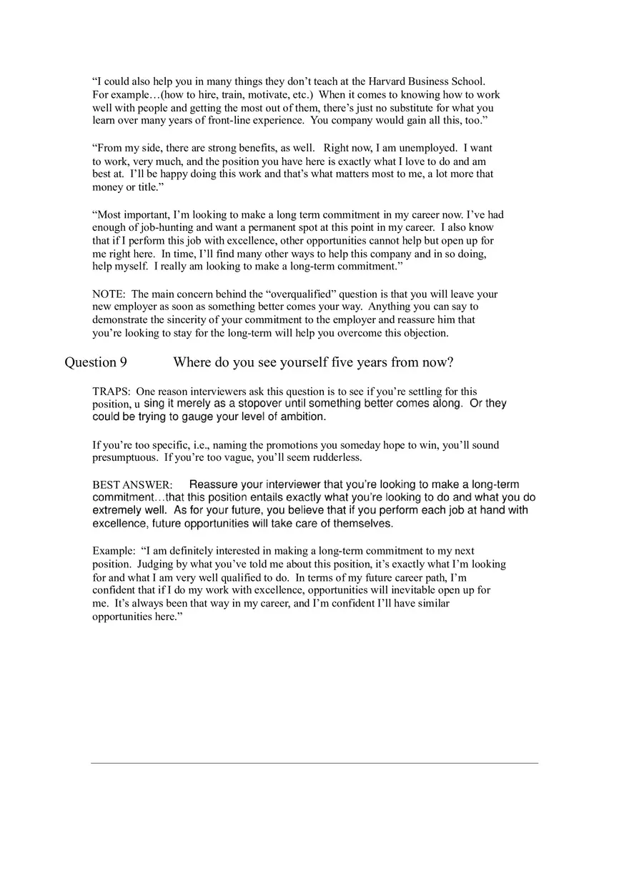 64 Toughest Interview Questions Part 1 - Page 10