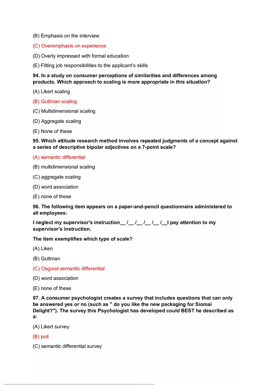 Organizational Psychology Review Questions Part 2 - Page 11
