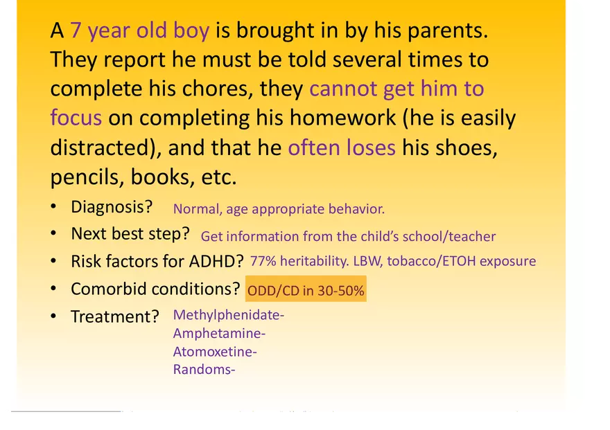 High Yield Psychiatry Shelf Exam Review Notes Part 4 - Page 3