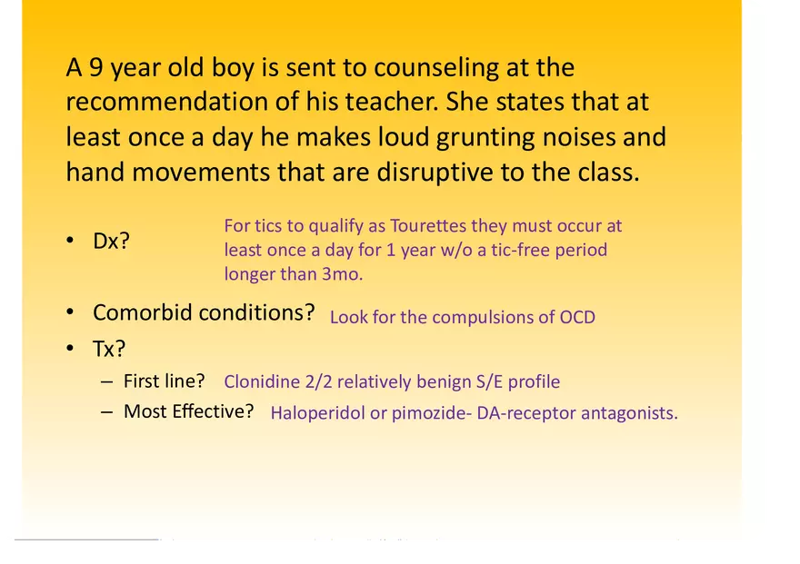 High Yield Psychiatry Shelf Exam Review Notes Part 4 - Page 6