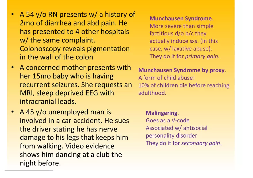 High Yield Psychiatry Shelf Exam Review Notes Part 2 - Page 10