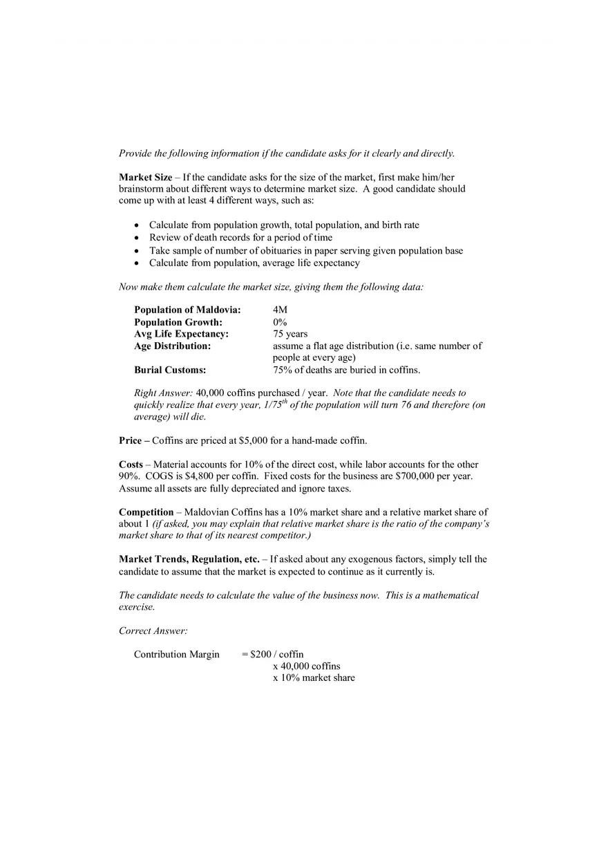 What Interviewers Want 3 Cases - Page 2