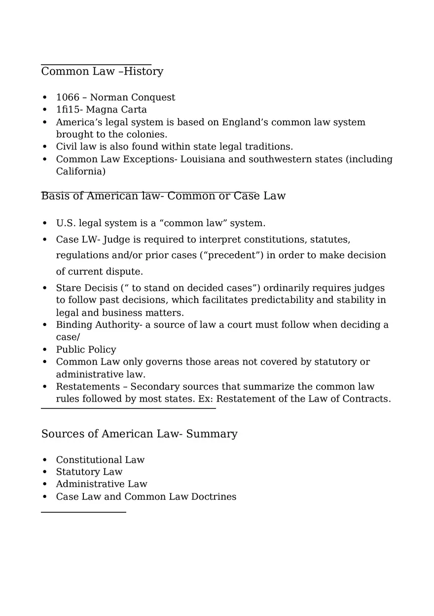 Basis of American Law - Constitutions Part 1 - Page 2