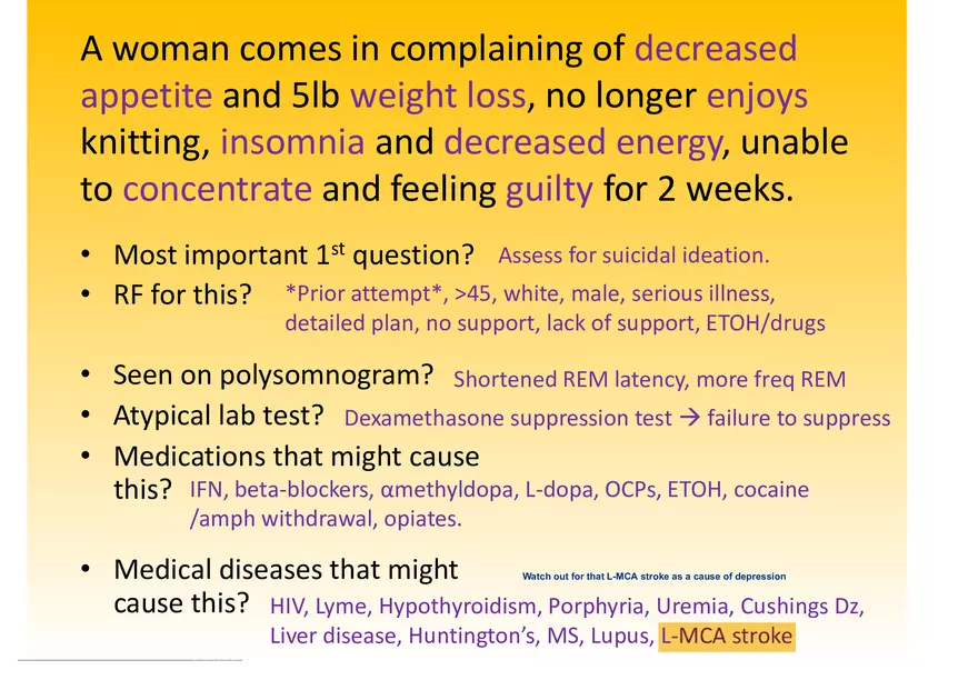 High Yield Psychiatry Shelf Exam Review Notes Part 1 - Page 8
