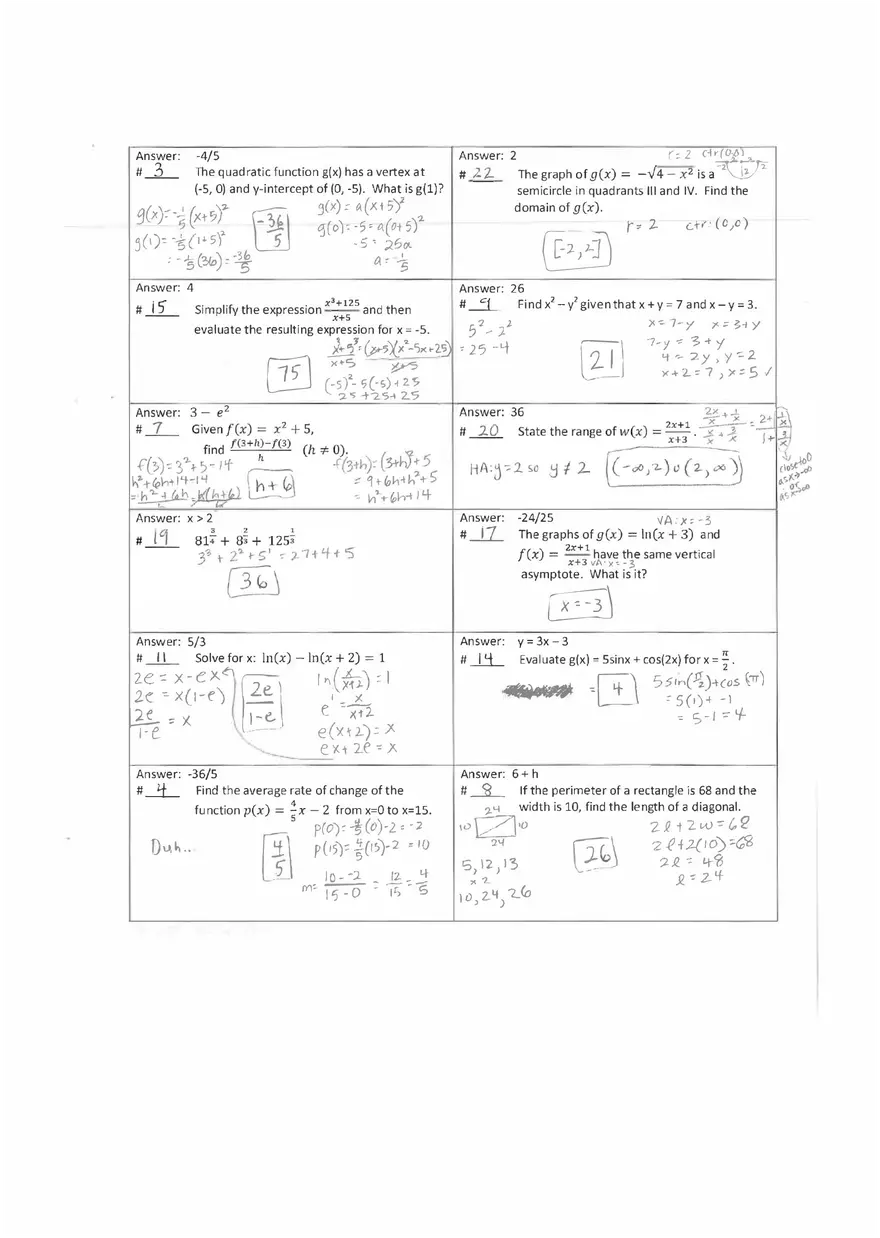 Review Circuit Answer Key - Page 2